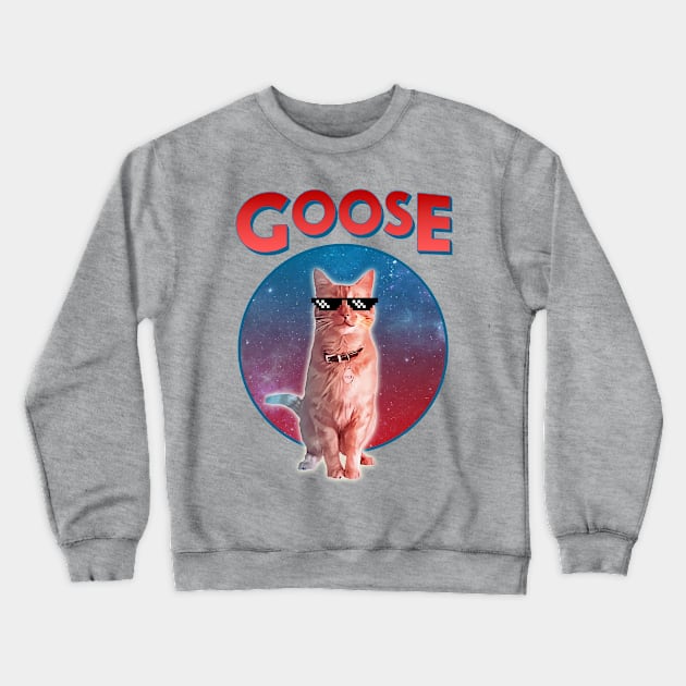 Goose the Cat Crewneck Sweatshirt by printingperez